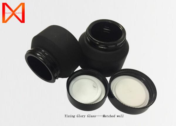 Popular Bulk Glass Cosmetic Jars Prevent Internal Liquid Leakage Long Service