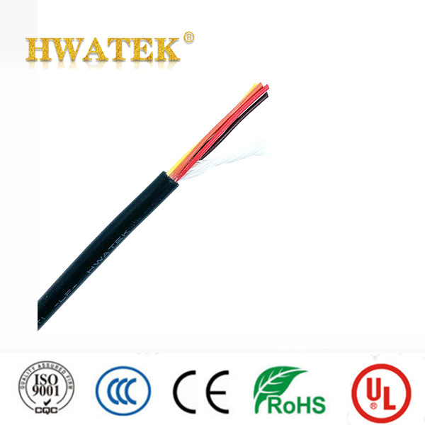 UL 20236 2C X 26AWG Tinned And Silver Plated Stranded Copper Insulation TPU Jacket RG 179 Cable