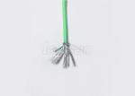 Network Al Foil Shielded Copper Braiding SFTP Cat6a Cable