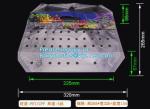 Zip lockk Clear Stand Up Fruit Pouch Packaging Bags, Vented Produce Bags with