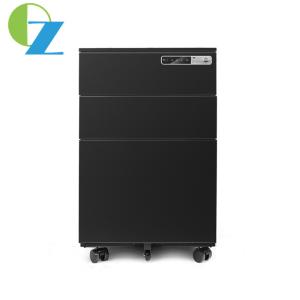 Wholesale Electronic Cock Lock Mobile Pedestal Cabinet 3 Drawer Metal Slim Movable Cabinet from china suppliers