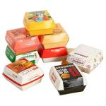 Wholesale Custom Logo Eco-friendly Hamburger Paper Boxes for Fast Food Takeaway