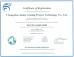 Changzhou Junhe Technology Stock Co.,Ltd Certifications