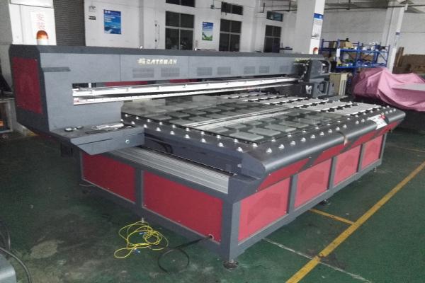 Large Inkjet UV Flatbed Printer, Wide Format Commercial Printers Max.100MM Print