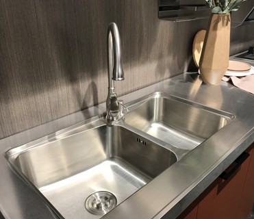 Waterproof Modern Modular Stainless Steel Kitchen Cabinet European Design