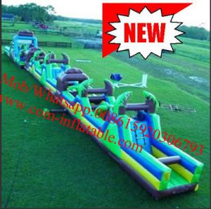 Wholesale Huge Fire Retardant Inflatable Obstacle Course For Adults And Children from china suppliers