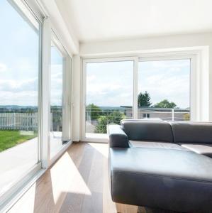 Wholesale Original of Waterproof Aluminum Patio Doors with 70mm Lift Sliding Mechanism from china suppliers