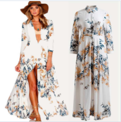 Factory Wholesale Pure 100% Linen Maxi Dress Women