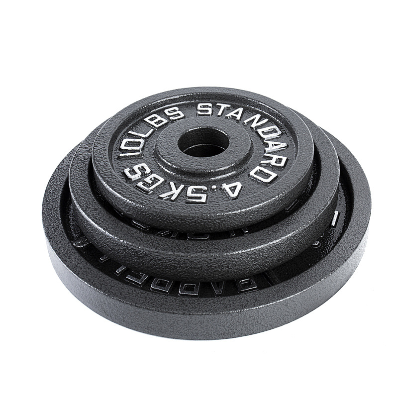 Wholesale High Quality Free Weight Training Cast Iron Standard Weight Plates