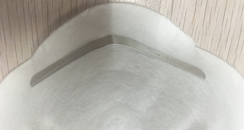 Single Ply Disposable Dust Masks Melt-Blown Fabric Face Mask with Adjustable Nosepiece