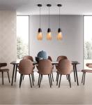 Nordic Vintage LED Pendant Lights Glass Art Living Room Bedroom HangLamp Loft
