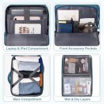 Waterproof Business Hiking Casual Carry On Travel Bag Flight Approved Fit 16