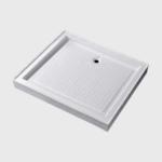 Alkali Free Fiberglass Slate Shower Tray Base Solid Surface Shower Pans For