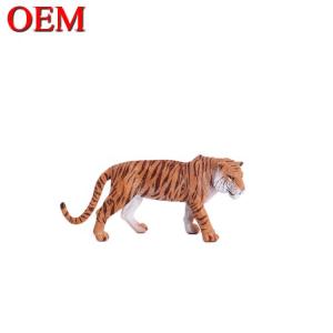 Wholesale Custom Education Toys OEM Resin PVC Animal Figure Toys Tiger oem pvc toy from china suppliers