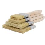 Wood Handle Natural Bristle Paint Brush Epoxy Glue For Decoration Painting