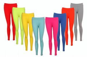 Wholesale 88% polyester 12% spandex Elastic Waist ladies sports trousers 8 Colors from china suppliers