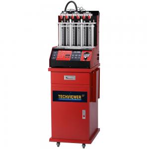 Wholesale 6 Injectors Fuel Injector Tester And Cleaner With Built In Ultrasonic Bath 110v 220v from china suppliers