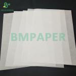40gsm White Greaseproof Hamburger Wrapping Paper Kit3 Kit7 30×30cm