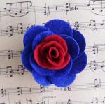 Lovely Felt Fabric Craft Flowers Gorgeous Thanksgiving Festival Use