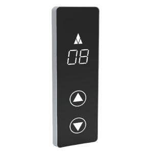 Wholesale Elevator Control Parts Black Glass Touch LOP For Elevator Lift from china suppliers