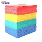 60gsm Disposable Cleaning Cloth 20x40cm Nature Wooden Paper Disposable