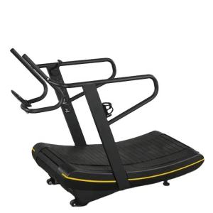 Wholesale Workout Equipment Non Motorized air Runner Manual Curved Treadmill Commercial from china suppliers