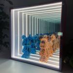 Indoor Outdoor Hanging wall led color change light decorative abyss infinity