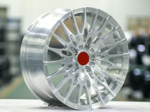 Wholesale Custom forged 6061 aluminum alloy electroplate Chrome Slivery Brush Forged wheels rims from china suppliers