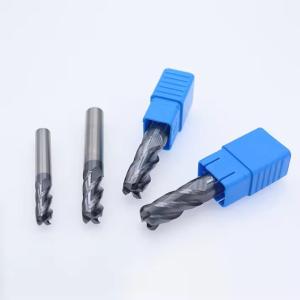 Wholesale Carbide Milling Cutter End Mill for Graphite , 4 Flutes Endmill with Diamond Coating from china suppliers