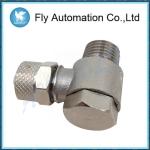 Pneumatic1525 Series Tube CAMOZZI Swivel Male Elbow Sprint Nickel-plated 6/4-1/8