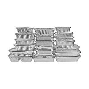Wholesale 7 Inch 8011 Aluminum Foil Round Pans Or Tray With Lid For Food Container from china suppliers