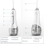 8 Nozzle Tips Electric Water Flosser Portable For Teeth Cleaning