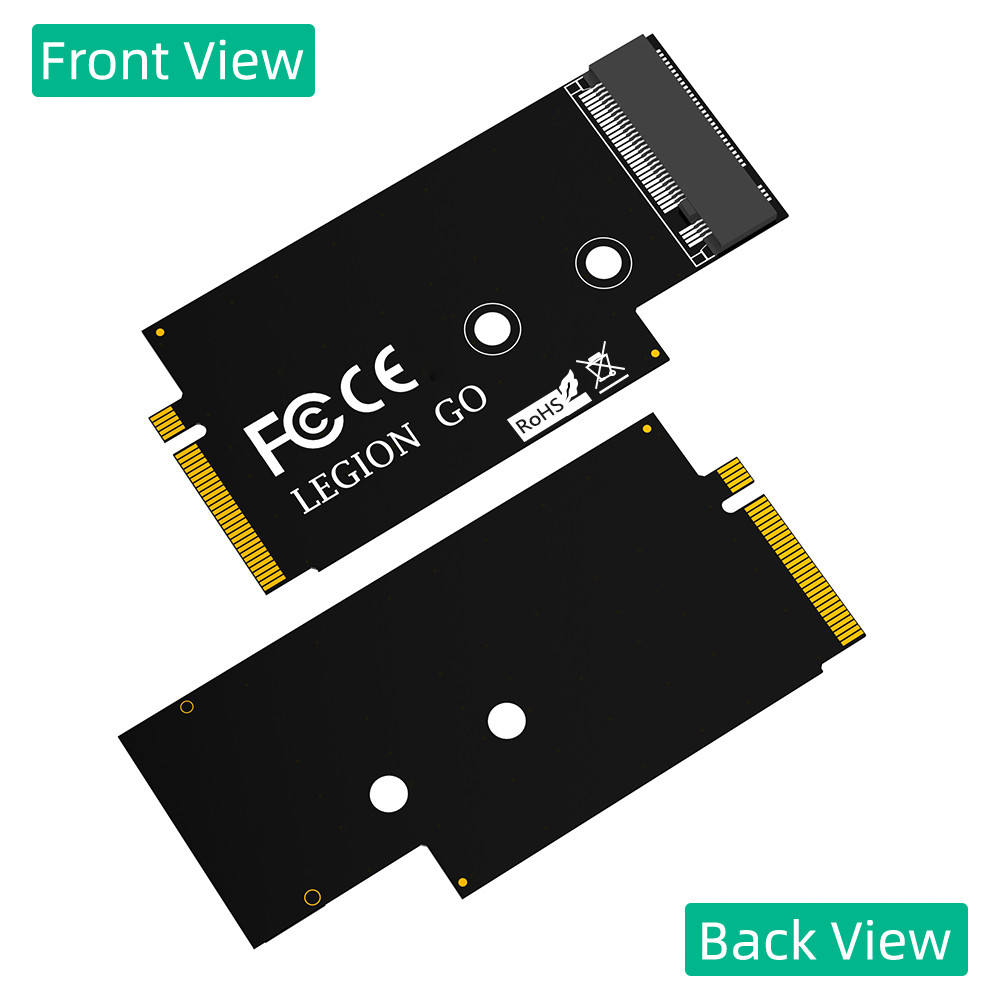 NGFF M.2 Key-M PCI-E 4.0 M2 NVME SSD Converter Adapter Card For Lenovo Legion Go Handheld Conversion