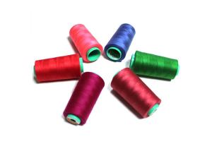 Wholesale 100 Bonded Polyester Thread 40/2 Dyed Sun Resistance Anti Chemical from china suppliers