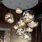 Home/Hotel Metals Art Baking Paint Gold E27 Modern Pendant Light