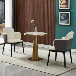 Wholesale Modern Round Marble Negotiating Table For Hotels And Coffee Stores from china suppliers