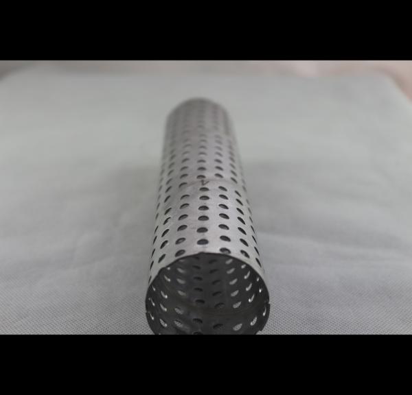 Stainless Steel Perforated Exhaust Tubing Instrument Filter Textile Thickness 0