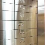 OEM Colorful Bank Safe Deposit Box , 10 Inchx10 Inch Key Safe Box