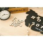 Wooden Craft Letters - Natural Wood Alphabet Capital Letters - Cutout Wooden