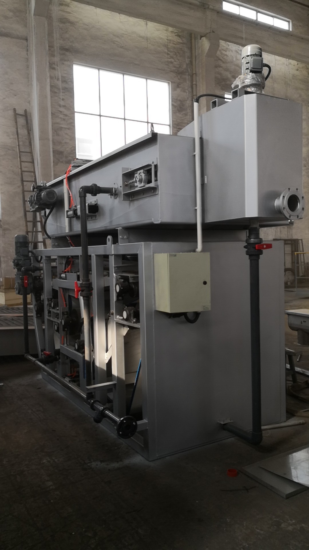 Dehydration Effect Rotary Drum Thickener Nickle Plated