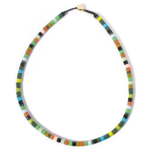 Wholesale Rainbow Color Enamel Bead Necklace Environmentally Friendly from china suppliers