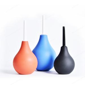 Wholesale Enema Bulb Silicone Enema Syringe Anal Sprayer for Anal and Vaginal Cleaning Enema Douche Bottle for Women Men Couples from china suppliers