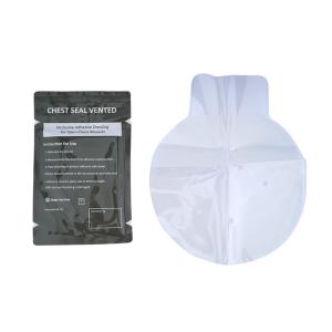 Wholesale Military First Aid Vented Chest Seal For Emergency Rescue Solid Adhesion from china suppliers