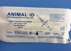 Wholesale Professional Mini Animal ID Microchip With Disposable Syringe , ISO Approved from china suppliers