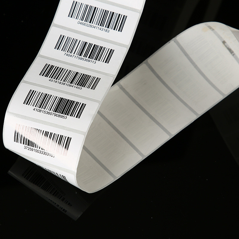High Quality Factory Custom Barcode Roll Adhesive Sticker Label
