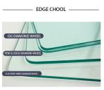 Pencil edge diamond bond grinding wheel for glass disc