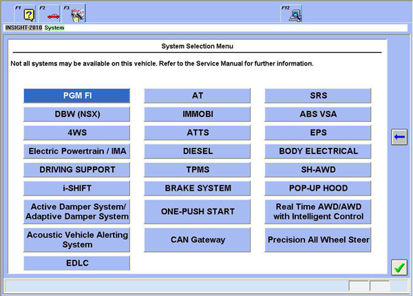Honda HDS With Double Board Software 3