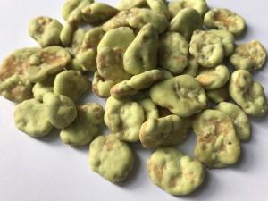 Wholesale Agricultural Fava Bean Snacks Spicy , Dry Roasted Fava Beans Wasabi Flavor from china suppliers