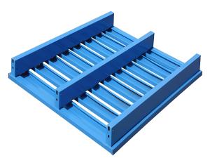 Wholesale Galvanized Warehouse Storage Steel Pallet Metal Storage Pallet For Heavy Duty Rack from china suppliers