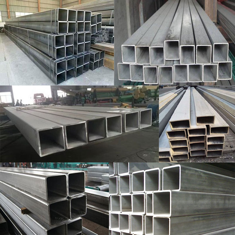 2B 8K 316 Stainless Square Tube DIN ASTM T14975 Square And Rectangular Pipe